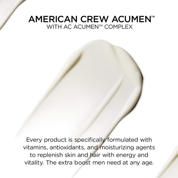AMERICAN CREW Men's Acumen Recharge Hydrating Moisturize Face/Neck Cream - NIB - Picture 5 of 6